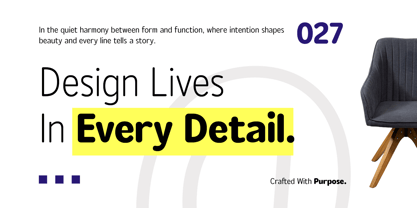 Rosmie Font Poster 8
