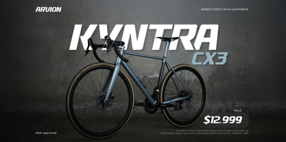 Pedal Track Font Poster 3