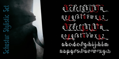 Schastur Font Poster 7