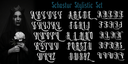 Schastur Font Poster 5