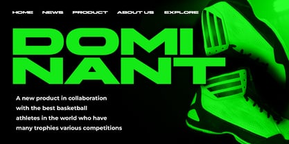 Jorde Extended Font Poster 5