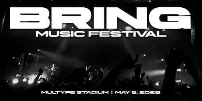 Jorde Extended Font Poster 9