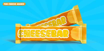 Fun Cheese Arabic Font Poster 7