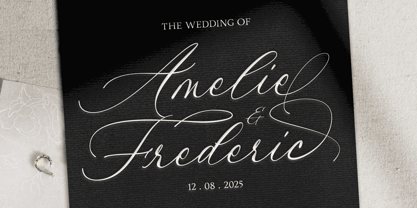 Romantic Calligraphy Font Poster 5