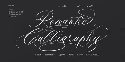 Romantic Calligraphy Font Poster 11