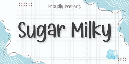Sugar Milky Font Poster 1