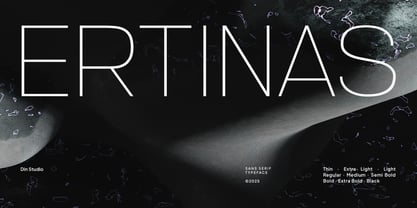 Ertinas Font Poster 1