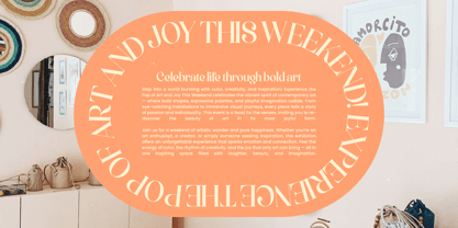 Humble Garden Font Poster 12