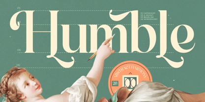 Humble Garden Font Poster 8