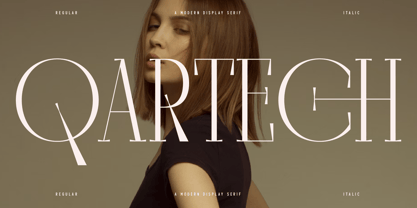 Qartech Font Poster 1