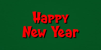 Grinch era Font Poster 5
