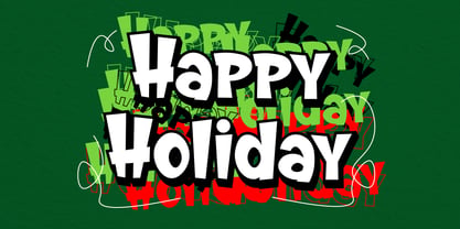 Grinch era Font Poster 3