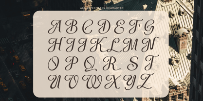 Wandpis Font Poster 11