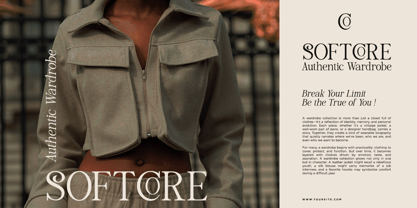 Luxeline Font Poster 3