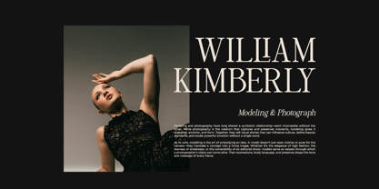 Luxeline Font Poster 4