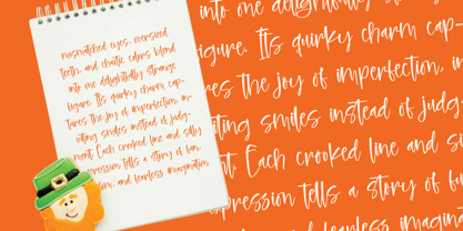 Hilarity Broadcast Font Poster 4