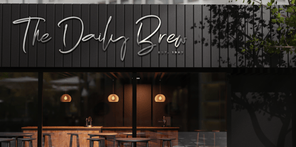 Rosther Golden Font Poster 8