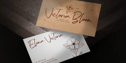 Rosther Golden Font Poster 4