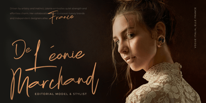 Rosther Golden Font Poster 5