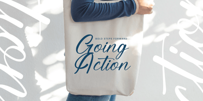 Michael Violena Font Poster 2