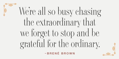 Didone Titling BF Font Poster 10