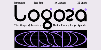 Logoza Font Poster 1