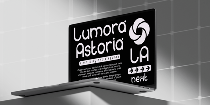 Logoza Font Poster 3