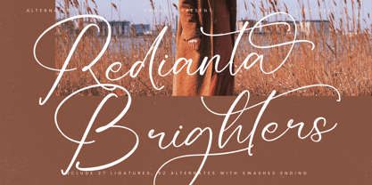 Redianta Brighters Font Poster 1