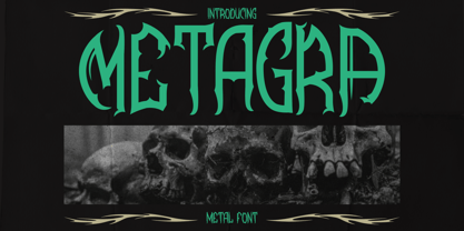 Metagra Font Poster 1