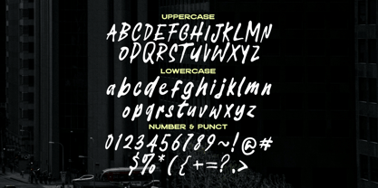 Hyper Outside Font Poster 10