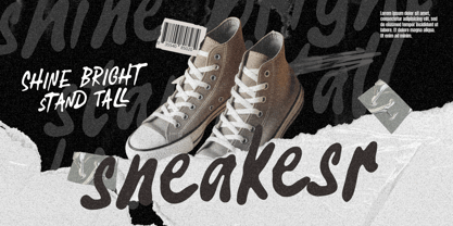 Hyper Outside Font Poster 8