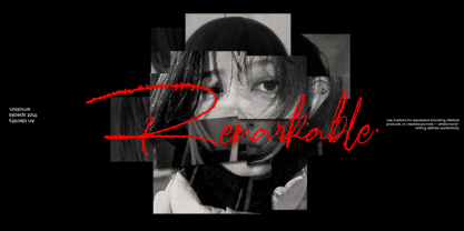 Zusttora Font Poster 8