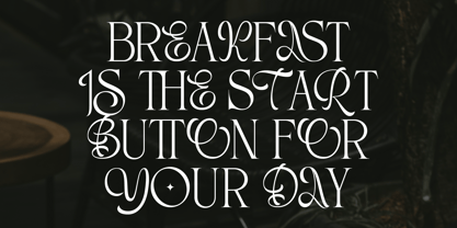 Horia Garden Font Poster 2