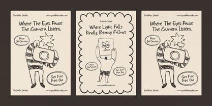 Drifty Pen Font Poster 5