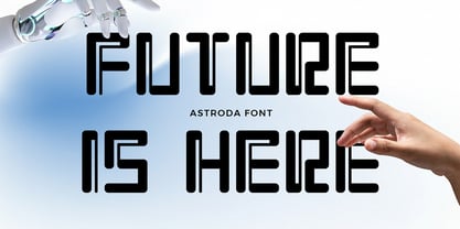 Astroda Font Poster 5