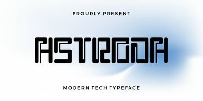 Astroda Font Poster 1