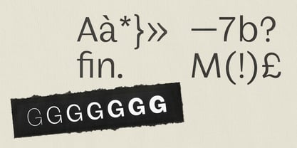 BT Giusto Variable Font Poster 2