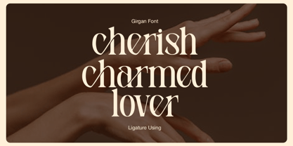 Girgan Font Poster 4