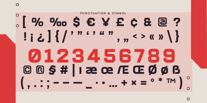 Borac Font Poster 10