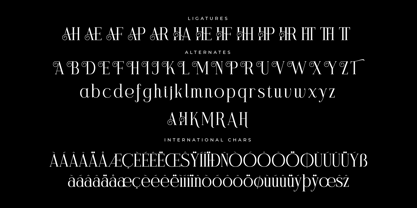 Menistra Font Poster 8
