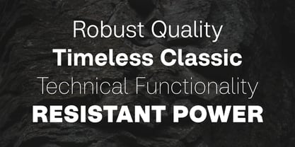 Marblis Font Poster 3