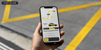 TT Turns Font Poster 6