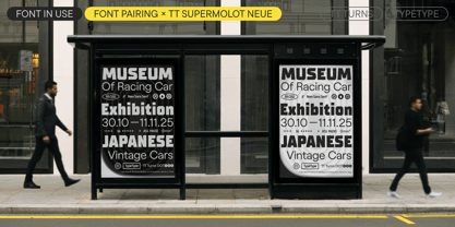 TT Turns Font Poster 11