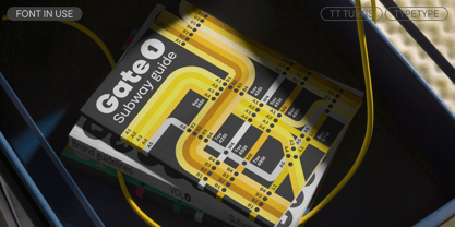 TT Turns Font Poster 13