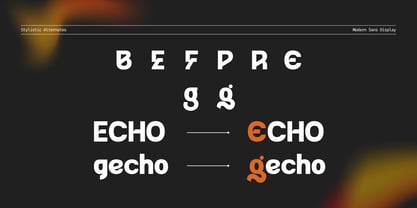 Aburo Font Poster 8