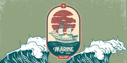 Dusborne Vintage Font Poster 12