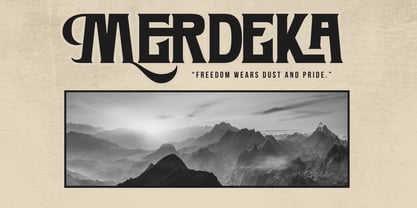 Dusborne Vintage Font Poster 5