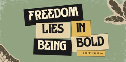 Dusborne Vintage Font Poster 6