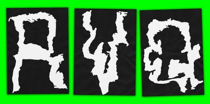 BT Flimmer Font Poster 6