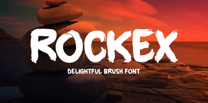 Rockex Font Poster 1